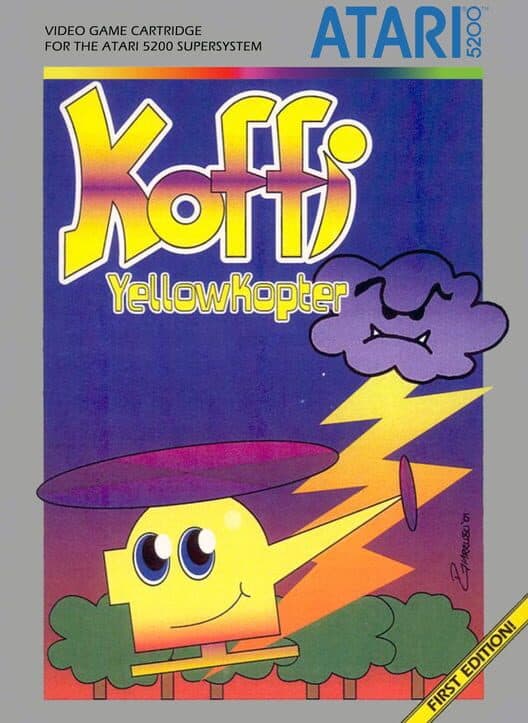 Koffi: Yellow Kopter for Atari 5200 game image