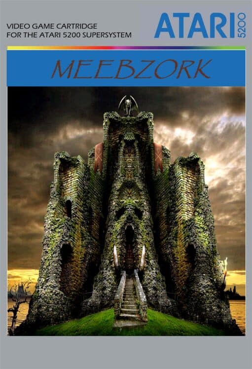 Meebzork for Atari 5200 game image