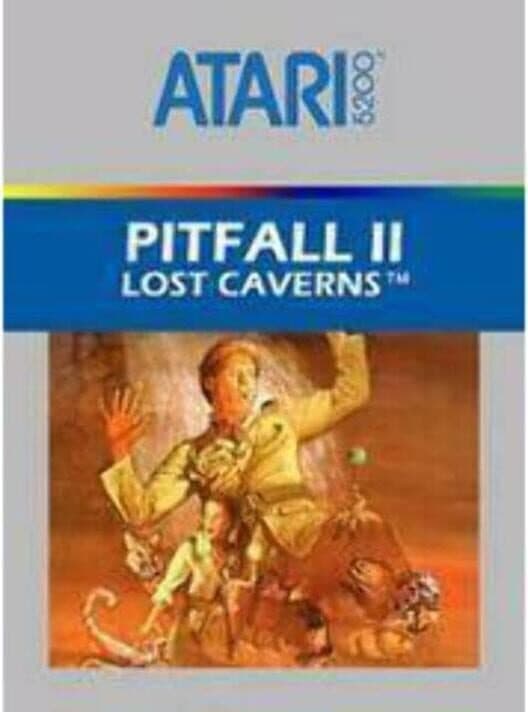 Pitfall II: Lost Caverns for Atari 5200 game image