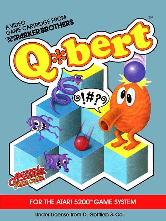 Q*bert for Atari 5200 game image