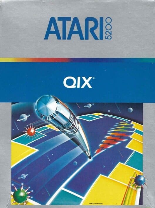 Qix for Atari 5200 game image