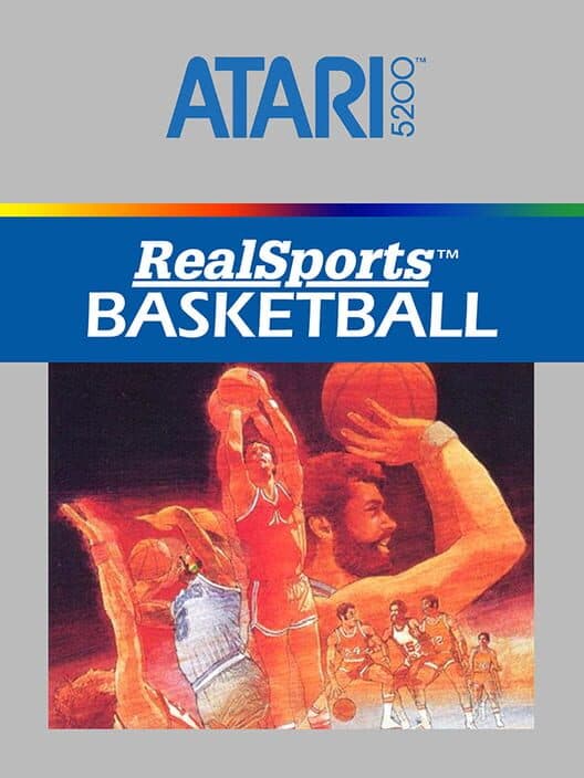 RealSports Basketball for Atari 5200 game image