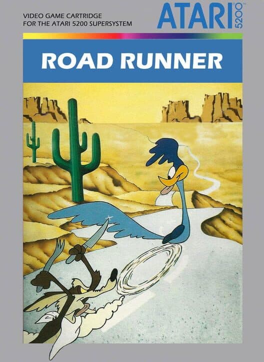 Road Runner [Homebrew] for Atari 5200 game image