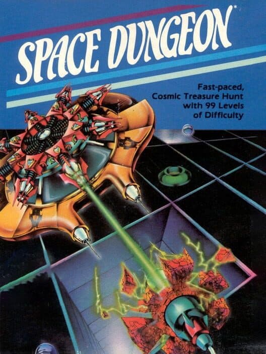 Space Dungeon for Atari 5200 game image