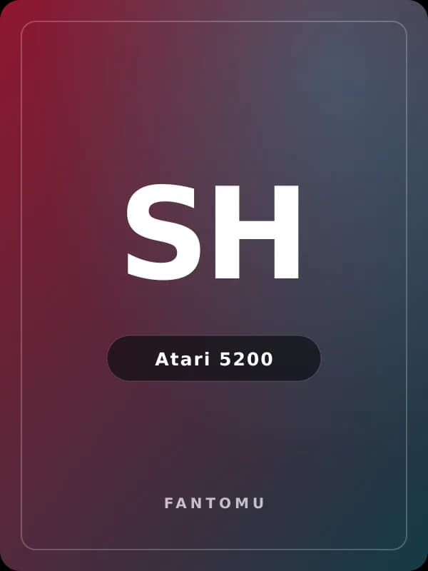 Spy Hunter [Homebrew] for Atari 5200 game image