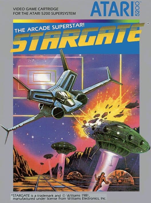 Stargate [Homebrew] for Atari 5200 game image