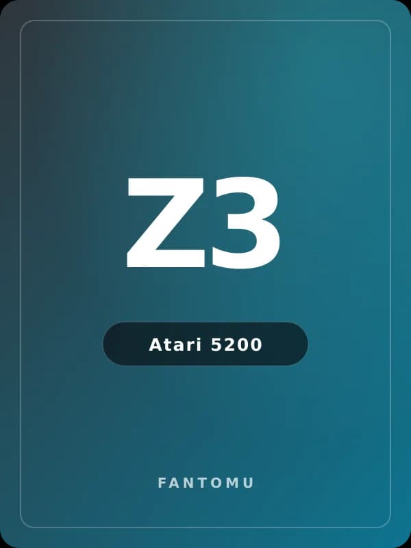 Zaxxon 32k for Atari 5200 game image