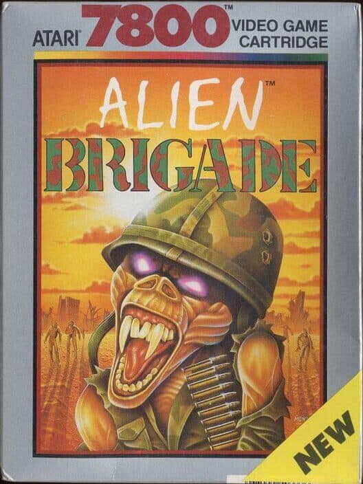 Alien Brigade for Atari 7800 game image