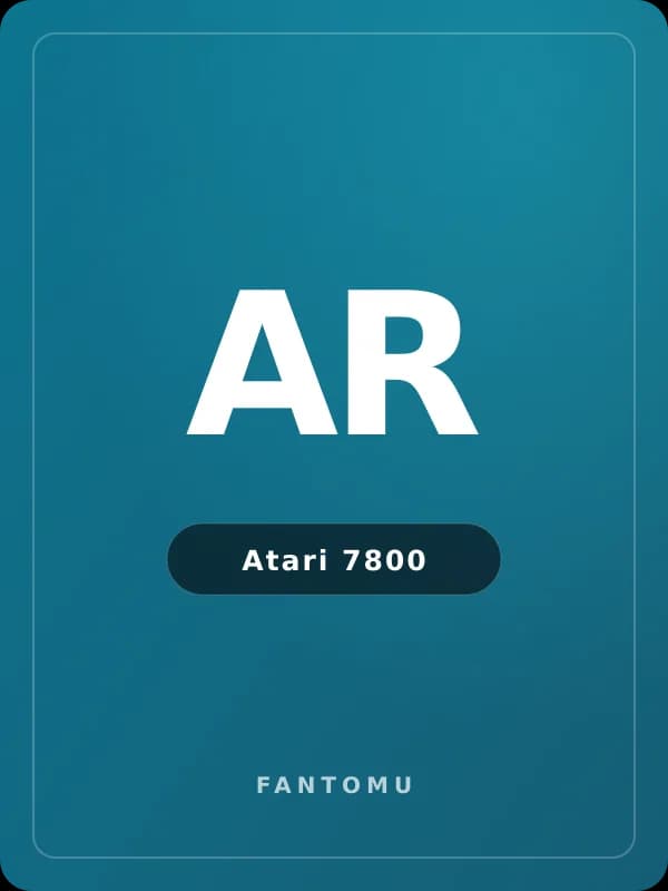 Alpha Race for Atari 7800 game image