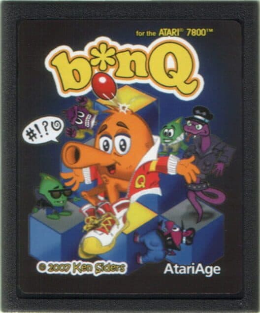 b*nQ [Homebrew] for Atari 7800 game image