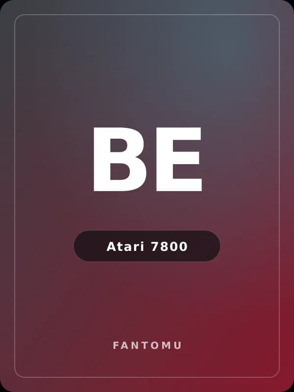 Berzerk for Atari 7800 game image