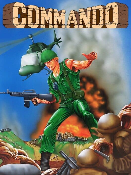 Commando for Atari 7800 game image