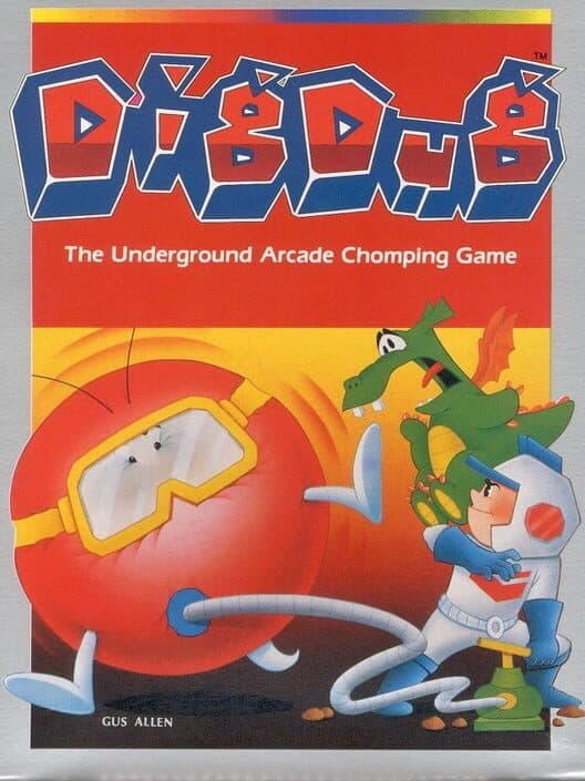 Dig Dug for Atari 7800 game image