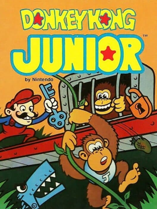 Donkey Kong Junior for Atari 7800 game image