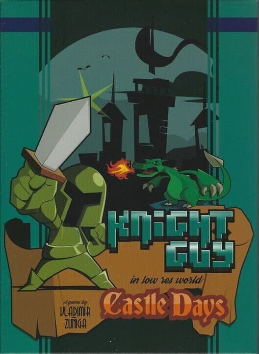 Knight Guy in Low-Res World: Castle Days [Homebrew] for Atari 7800 game image