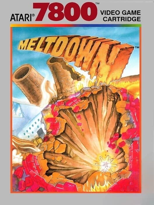 Meltdown for Atari 7800 game image
