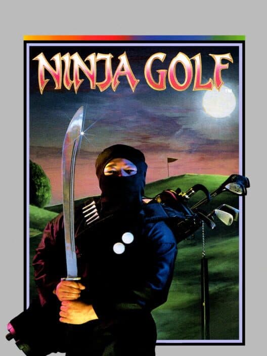 Ninja Golf for Atari 7800 game image