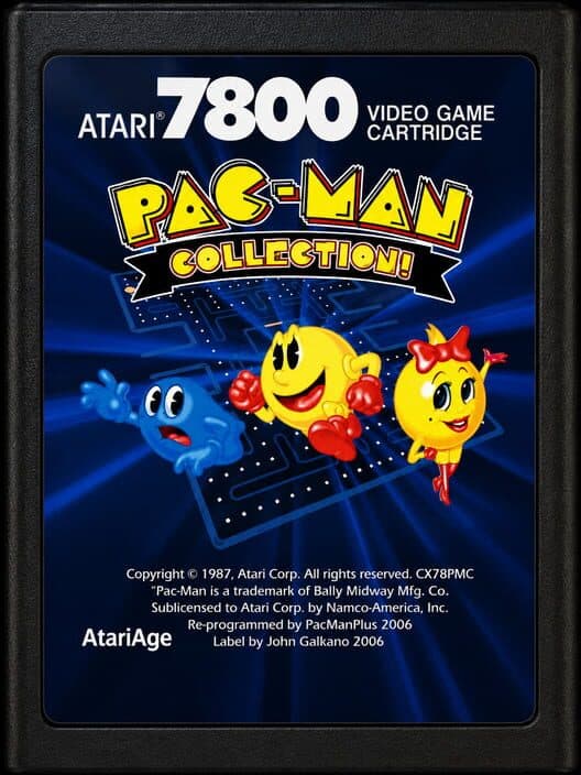 Pac-Man Collection [Homebrew] for Atari 7800 game image