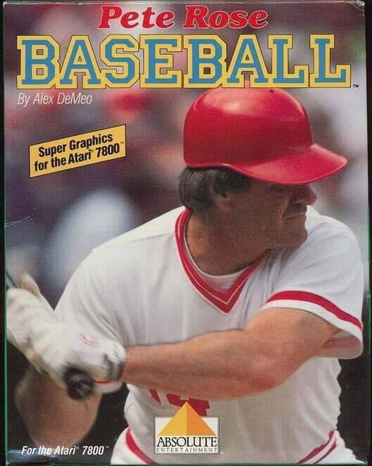 Pete Rose Baseball for Atari 7800 game image