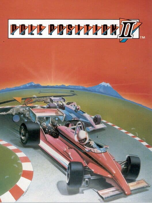 Pole Position II for Atari 7800 game image