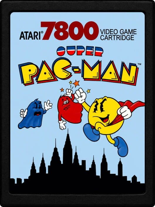 Super Pac-Man [Homebrew] for Atari 7800 game image