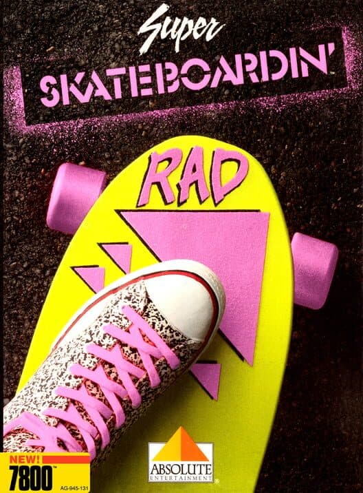 Super Skateboardin' for Atari 7800 game image