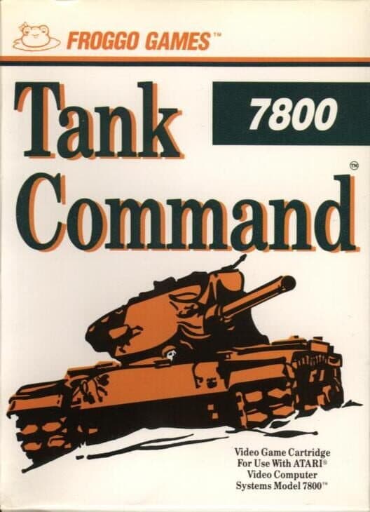 Tank Command for Atari 7800 game image