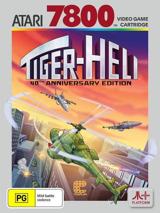 Tiger-Heli for Atari 7800 game image