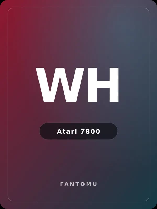 Worm! [Homebrew] for Atari 7800 game image