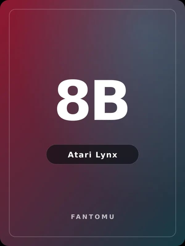 8bit-Slicks for Atari Lynx game image