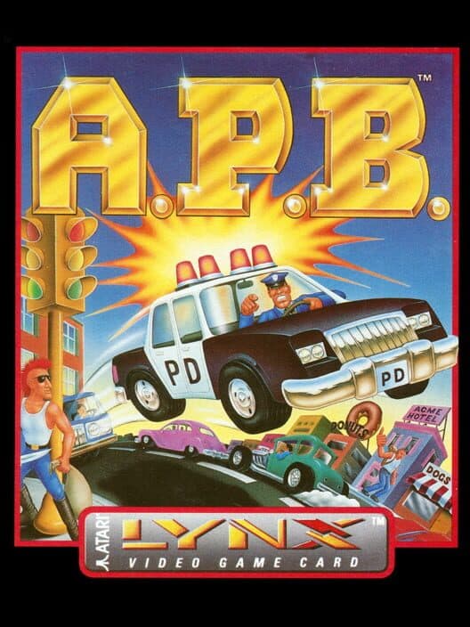 A.P.B. for Atari Lynx game image