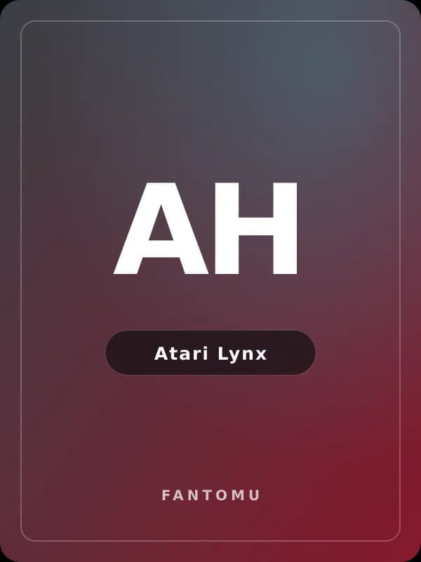 Alpine Games [Homebrew] for Atari Lynx game image