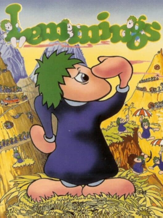 Lemmings for Atari Lynx game image