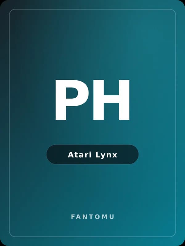 Poker [Homebrew] for Atari Lynx game image