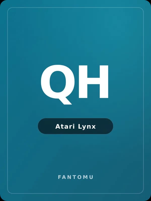 Quadromania [Homebrew] for Atari Lynx game image
