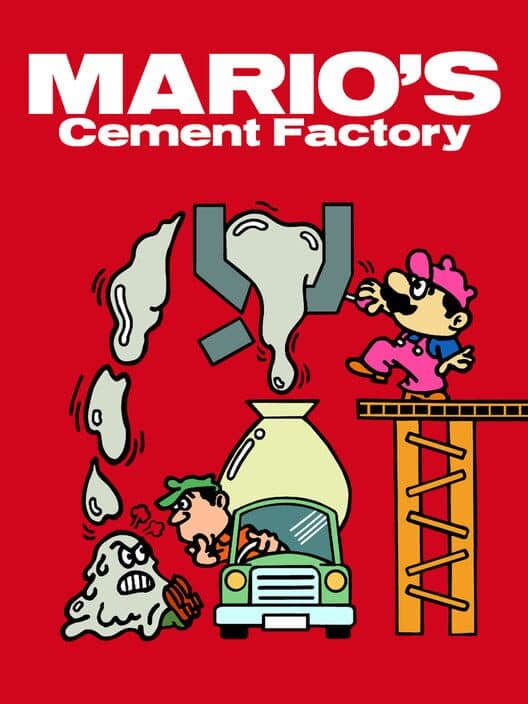Mario's Cement Factory [ML-102] for Game & Watch game image