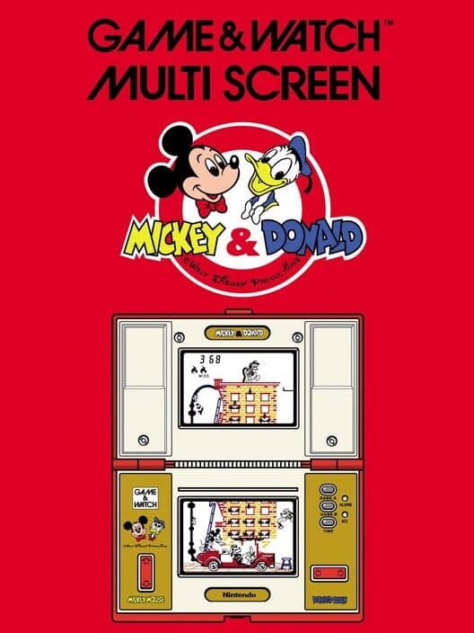 Mickey & Donald [DM-53] for Game & Watch game image