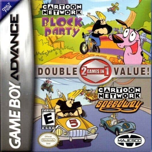 Cartoon Network Block Party & Cartoon Network Speedway for GBA game image