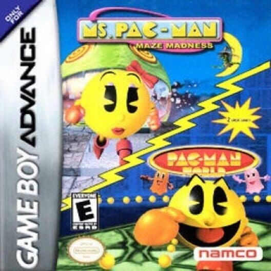 Ms. Pac-Man Maze Madness Pac-Man World for GBA game image