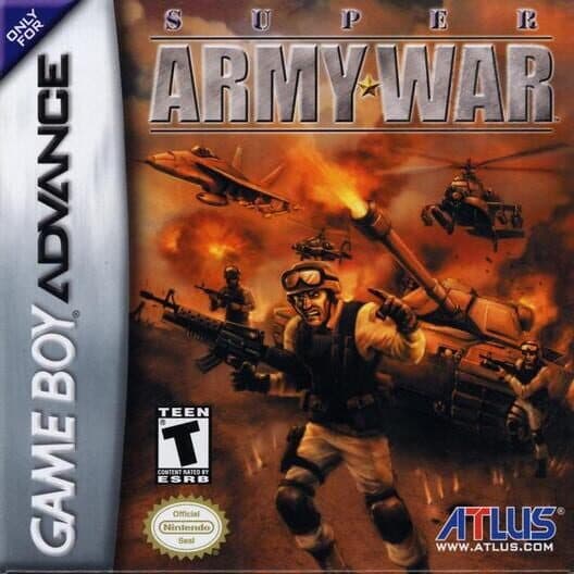 Super Army War for GBA game image