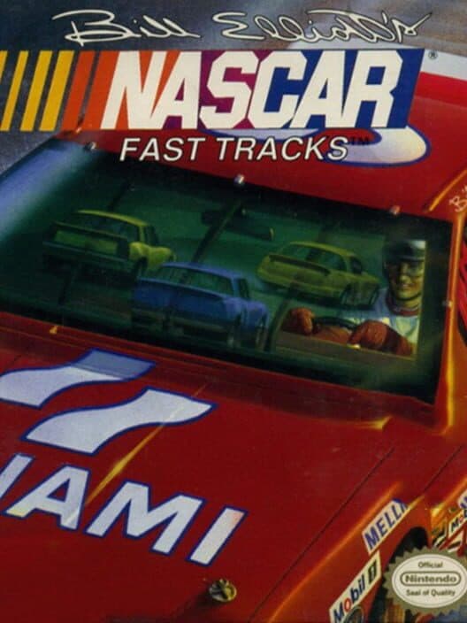 Bill Elliott's NASCAR Fast Tracks for Game Boy game image