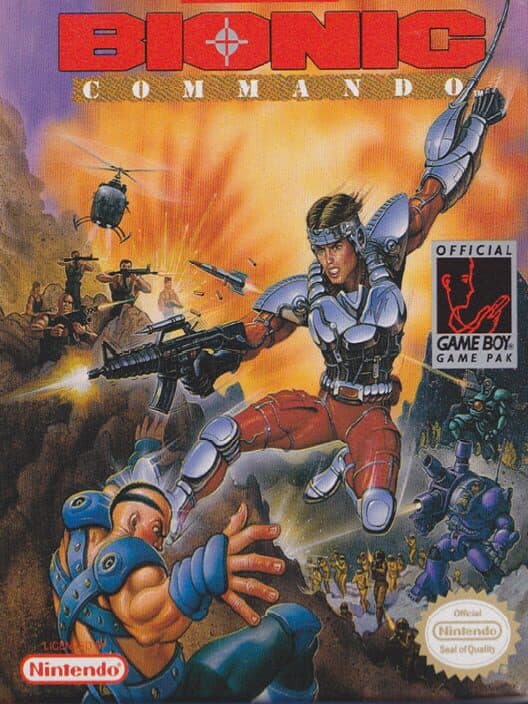 Bionic Commando for Game Boy game image