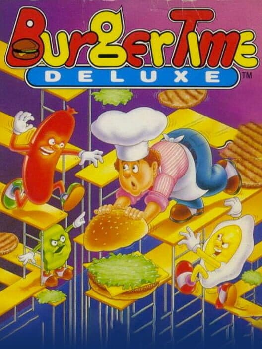 Burgertime Deluxe for Game Boy game image