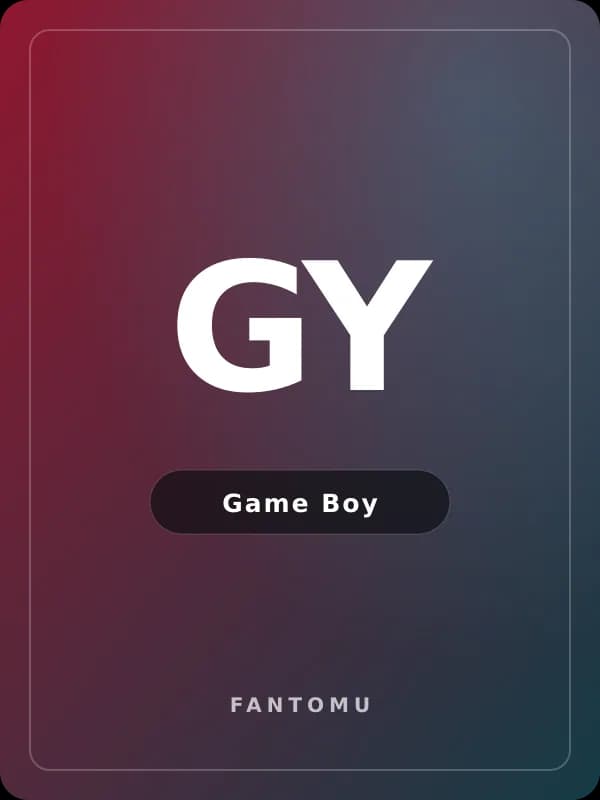 Gameboy Original Yellow for Game Boy game image