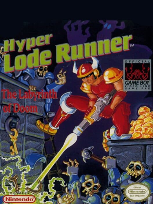 Hyper Lode Runner for Game Boy game image