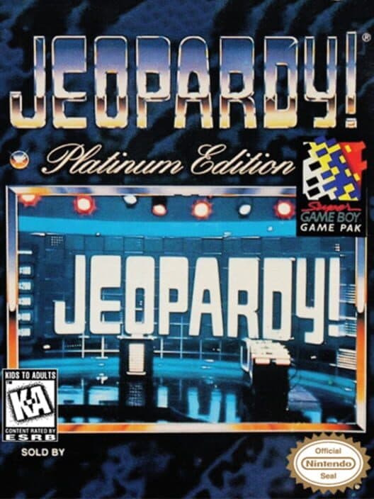 Jeopardy Platinum Edition for Game Boy game image