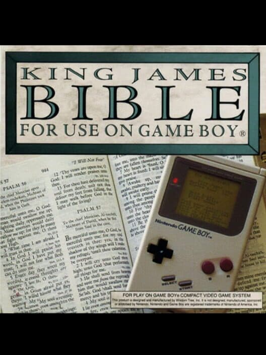 King James Bible for Game Boy game image