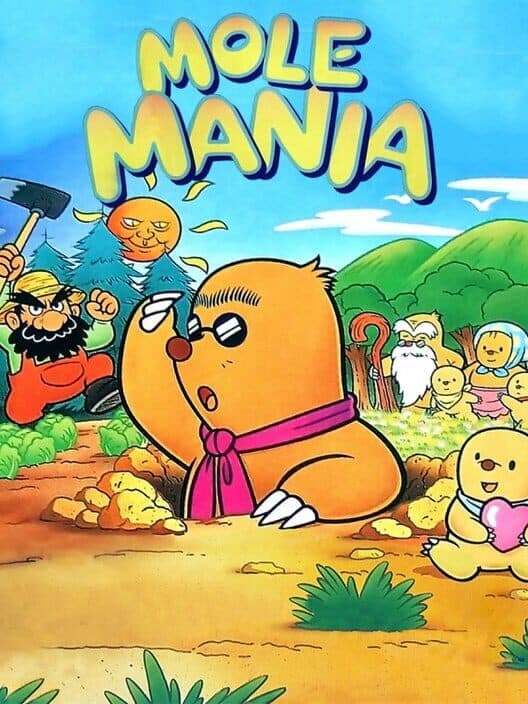 Mole Mania for Game Boy game image
