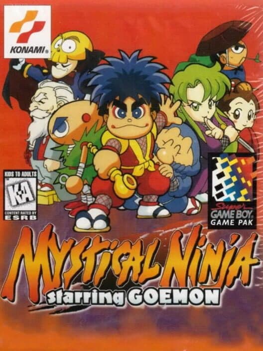 Mystical Ninja Starring Goemon for Game Boy game image