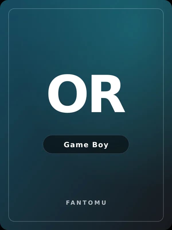 Original Gameboy Red for Game Boy game image